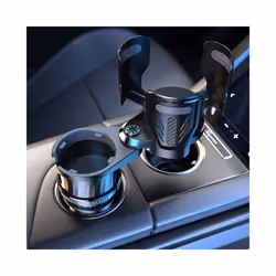 2 In 1 Vehicle-mounted Slip-proof Cup Holder 360 Degree Rotating Water