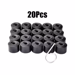 20pcs Car Wheel Bolt Nut Cap Lug Nuts For Vw Golf Mk4 Auto Hub Screw Cover