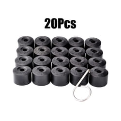 20pcs Car Wheel Bolt Nut Cap Lug Nuts For Vw Golf Mk4 Auto Hub Screw Cover