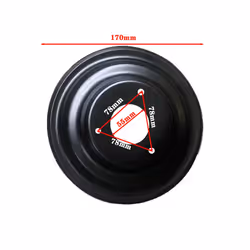 6 Inch Wheel Hub 145/70 6 13x5.00 6 13x6.50 6 ATV 3 Hole Vacuum Rims for
