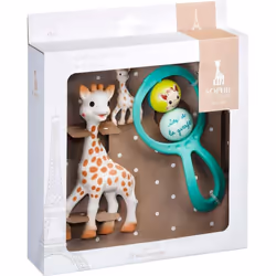 Sophie la girafe Rattle/Sophie New-Born Gift Set, Multi Colour
