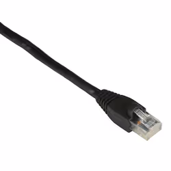 Black Box 0.6m UTP CAT6, 0.6 m, Cat6, U/UTP (UTP), RJ-45, RJ-45, Black