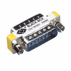 Black Box FA450-R2, DB15, DB15, Silver, Yellow