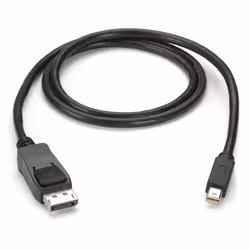 Black Box ENVMDPDP-0015-MM, 4.5 m, Mini DisplayPort, DisplayPort, Black, Gold, Copper