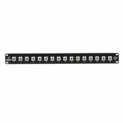 Black Box JPM395A, ST, Black, Rack mounting, 1U