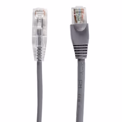 Black Box CAT6A 3m networking cable Grey U/UTP (UTP)