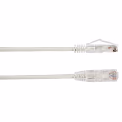 Black Box CAT6A 0.6m, 0.6 m, Cat6a, U/UTP (UTP), RJ-45, RJ-45, White