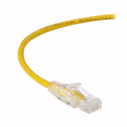 Black Box CAT6 0.6m, 0.6 m, Cat6, U/UTP (UTP), RJ-45, RJ-45, Yellow