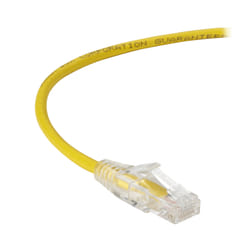 Black Box CAT6 0.6m networking cable Yellow U/UTP (UTP)