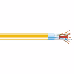 Black Box CAT6a 305m, 305 m, Cat6a, U/UTP (UTP), Yellow