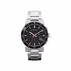 Burberry BU9380 Black Dial Chronograph Stainless Steel Men's Watch