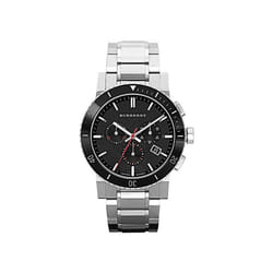 Burberry BU9380 Black Dial Chronograph Stainless Steel Men's Watch