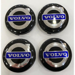 Volvo Alloy Wheel Centre Hub Caps C30 C70 S40 V50 S60 V60 V70 64Mm X 4