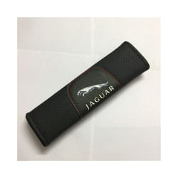2Pcs Black High Quality Car Seat Belt Shoulder Cover Pad Jaguar Auto