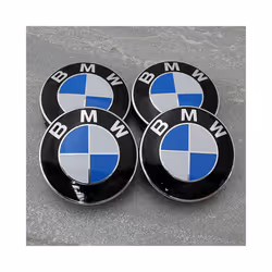 Bmw Wheel Centre Caps 68Mm 10Pin Clips Fit 1,3,5,7 Series E90,34 Z4 X4