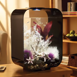 BiOrb LIFE 15L Black Aquarium Fish Tank with Multi Colour LED Lighting