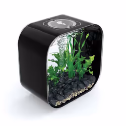 BiOrb LIFE 30L Black Aquarium Fish Tank with Multi Colour LED Lighting