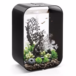 BiOrb LIFE 60L Black Aquarium Fish Tank with Multi Colour LED Lighting