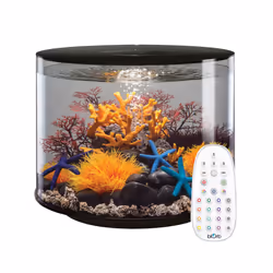 biOrb Tube 35L Black Aquarium with MCR LED Lighting