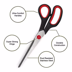 7.5''/19cm Tailoring Scissors Dressmaking Shears Fabric Craft Cutting