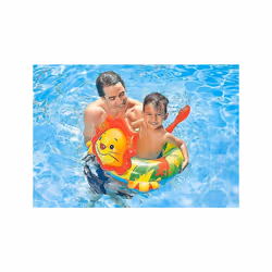 Intex Animal Children"s Lifebuoys Swimming Ring Suitable For 3-6 Years Old - Lion