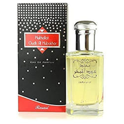 Rasasi Mukhallat Oudh Al Mubakhar Eau De Parfum Spray  3.4 Ounce (Unisex)