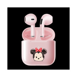 Original Disney F12 Bluetooth Earphones TWS Wireless Noise Reduction Headphones - Minnie