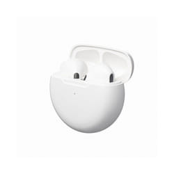Air Pro 6 TWS Wireless Headphones with Mic Fone Bluetooth Earphones Sport - White Earbuds