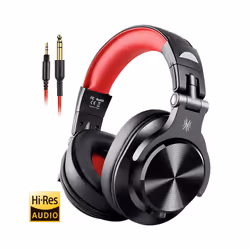 Oneodio Wired Over Ear Headphone With Mic Studio DJ Headphones Professional