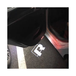 LED Car Door Logo Ghost Shadow Projector Light For VW Golf 5 6 7 MK5 MK6 - R