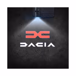 For DC Emblem Dacia Lodgy 2 Mcv Sandero Duster Car Door Light Welcome