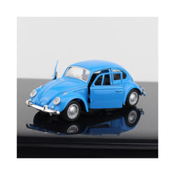 2023 Newest Arrival Retro Vintage Beetle Diecast Pull Back Car Model Toy - Blue