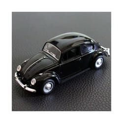 2023 Newest Arrival Retro Vintage Beetle Diecast Pull Back Car Model Toy - Black