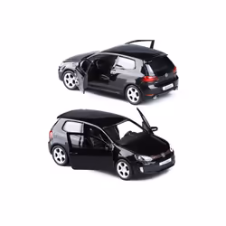 City 1/36 VW Volkswagen Golf 6 GTI Alloy Diecast Car Model Toy Pull Back - Black