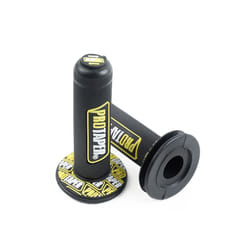 7/8&quot; Handlebar Handle Grip Pro taper Motorcycle High Quality Protaper Dirt Pit Bike Motocross Rubber Gel Hand Grips Brake Hands| - 1 pair yellow