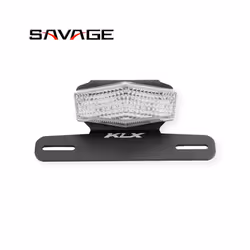 Motorcycle Tail Tidy Fender Eliminator License Plate Holder & The Led Brake Lights For Kawasaki Klx125 D-tracker Accessories  ...