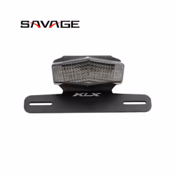 Motorcycle Tail Tidy Fender Eliminator License Plate Holder & The Led Brake Lights For Kawasaki Klx125 D-tracker Accessories  ...