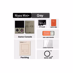 Mini Plus Portable Retro Handheld Game Console 3.5-inch IPS HD Screen Children's Gift Linux System Classic Gaming Emulator -  ...