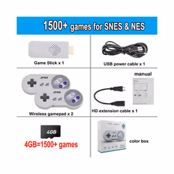 SF900 Classic Retro Video Game Console 4700 Games 16 Bit Mini Consola Wireless 4K HD TV Game Stick for Super Nintendo SNES NE ...