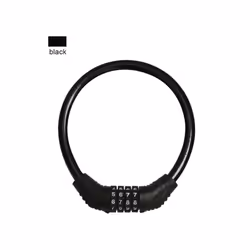 Bicycle Lock Anti-theft Motorcycle Helmet Code Lock Telescopic Steel Cable Electric Bike Combination Padlock Bike Accessories ...
