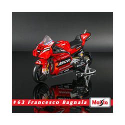 Maisto 1:18 2023 Ducati Team #43 Miller #63 Bagnaia Licensed Simulation - 2023 Ducati No.63