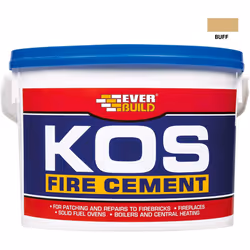 Everbuild KOS Fire Cement, Buff, 6 kg