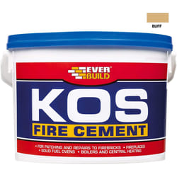 Everbuild KOS Fire Cement, Buff, 6 kg