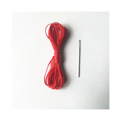 5 PCS/Lot  DIY Hand stitch the needle and thread for steering wheel cover - Red