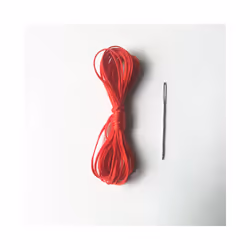 5 PCS/Lot  DIY Hand stitch the needle and thread for steering wheel cover - Red