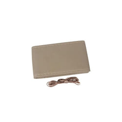 PU Leather Hand Sewing Universal Auto Car Steering Wheel Cover Wrap For - Beige