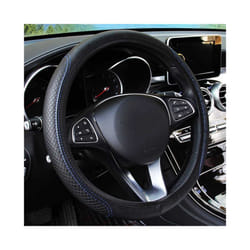 Car Steering Wheel Cover Skidproof Auto Steering- wheel Cover Anti-Slip - Blue