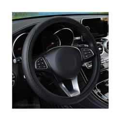 Automobile universal steering wheel cover non-slip car steering wheel - Black