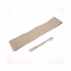 Car Steering Wheel Braid Cover Needles And Thread Artificial Leather Car - Beige Thread