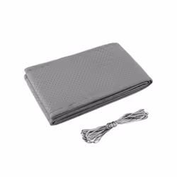 Car Steering Wheel Braid Cover Needles And Thread Artificial Leather Car - Gray Thread